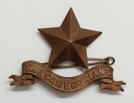 The Cameronians Pipers Cap Badge