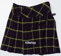 Gordon tartan Billie kilt Dames