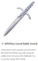 Kiltpin, Lace battle sword