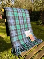 Plaid, Cambell Ancient, gemaakt van gerecycled wol